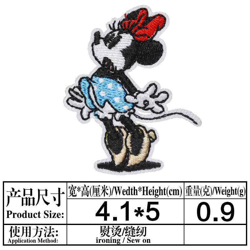 Wholesale classic cartoon cloth stickers DIY patches OLY Exclusive