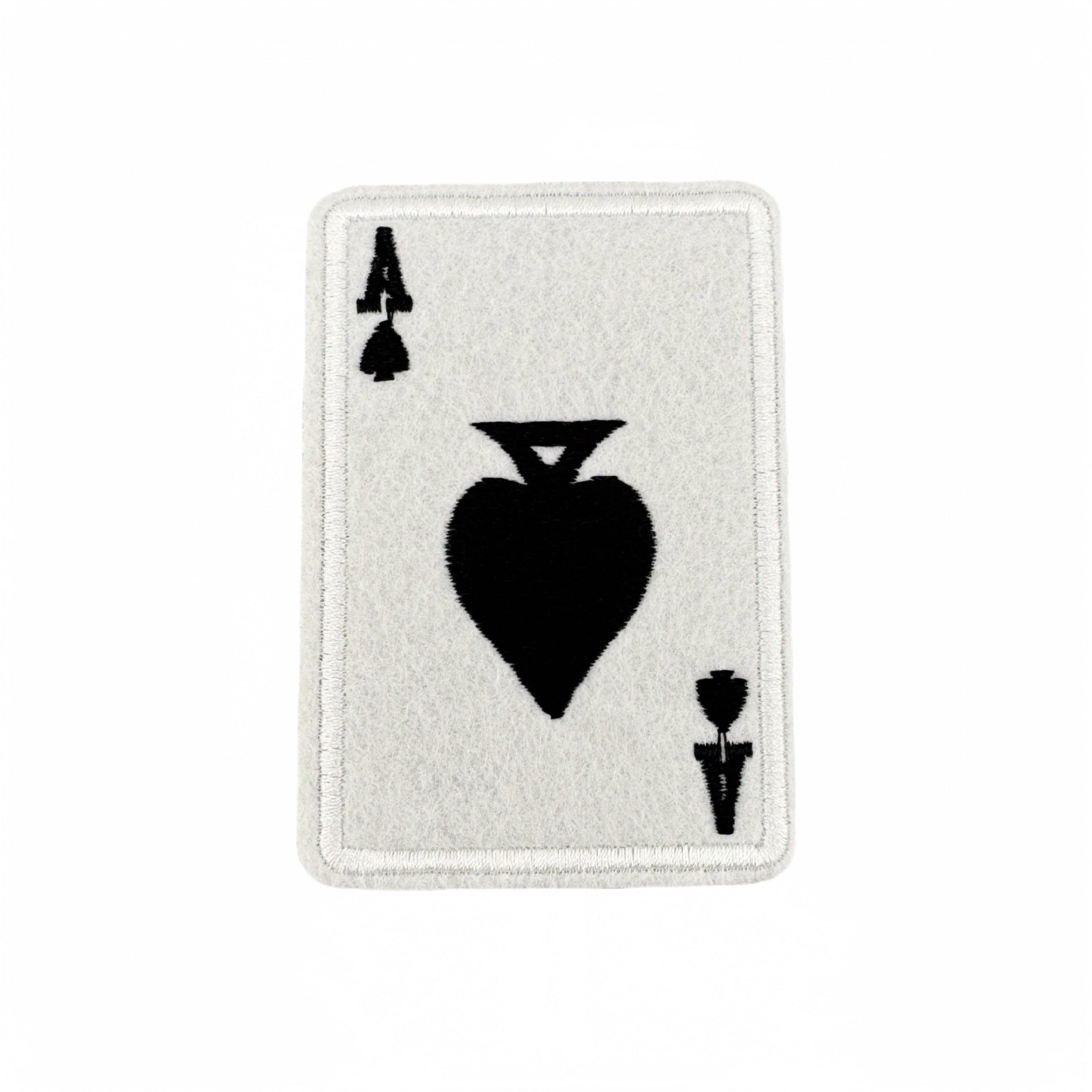 Wholesale Cartoon Playing Card Spade A Cloth Patch Badge