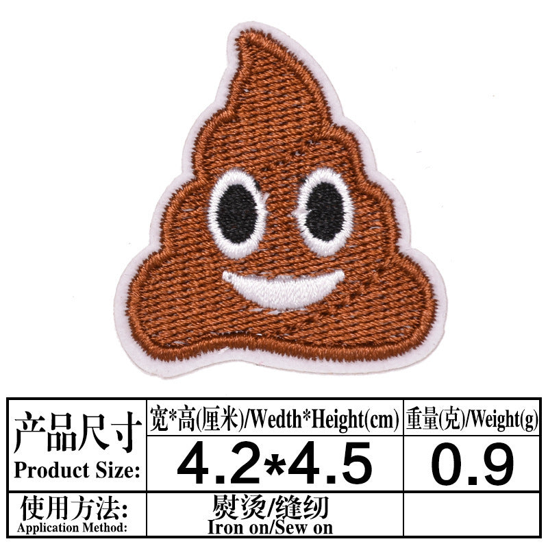 Wholesale Cloth Cartoon Embroidered Patch Set 9 Styles Sew Iron On Applique For Clothing DIY Craft Supply
