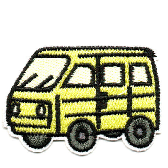 Wholesale Cartoon small car and bus embroidered patch