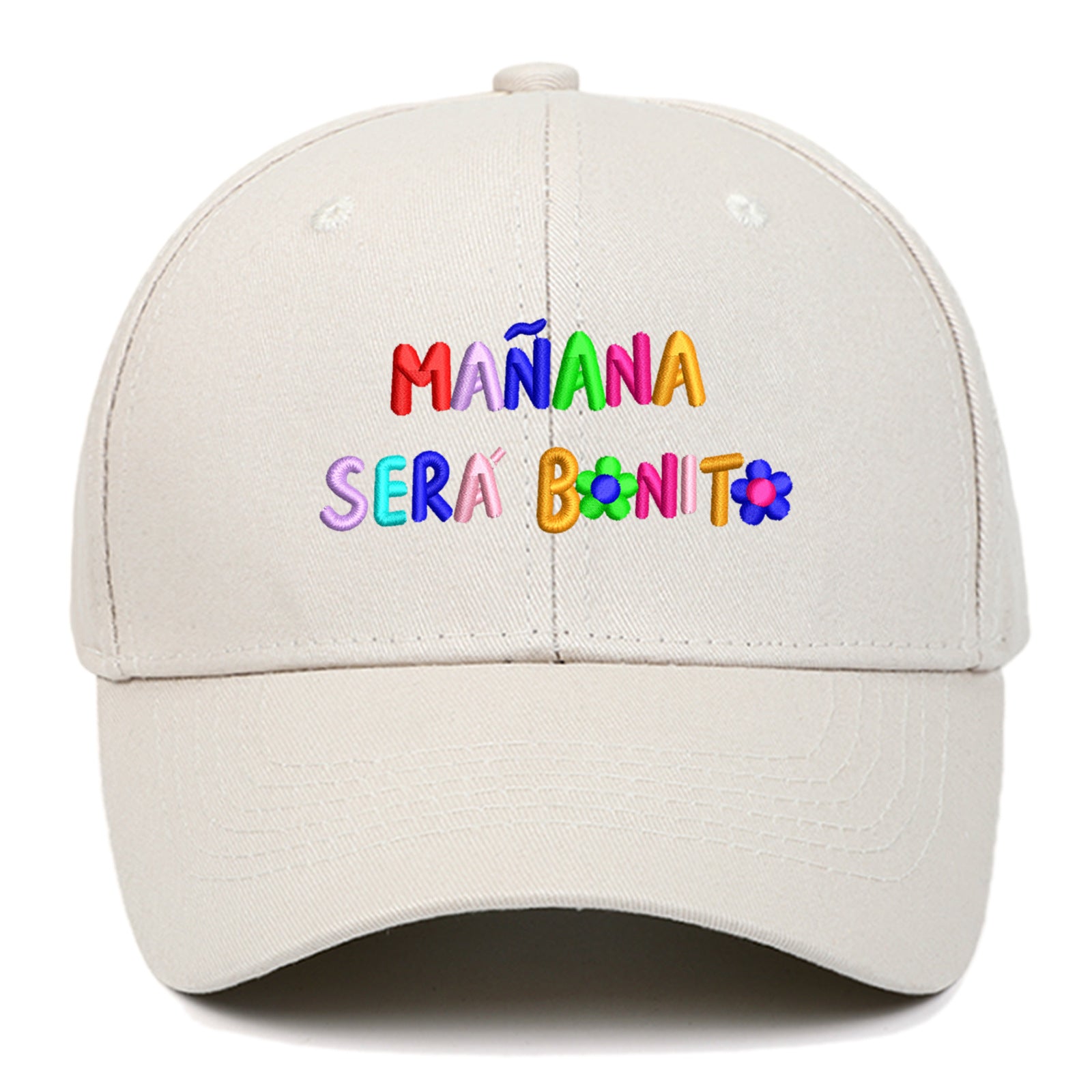 Wholesale Manana Sera Bonito Bad Bad Bunny Embroidered Hard Top Baseball Hat