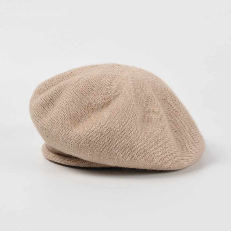 Wholesale Mixed Wool Knitted Beret