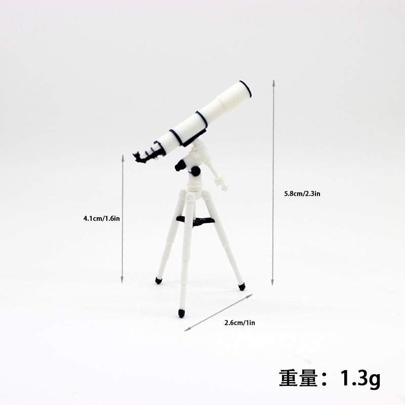 Wholesale Miniature astronomical telescope Doll Accessories