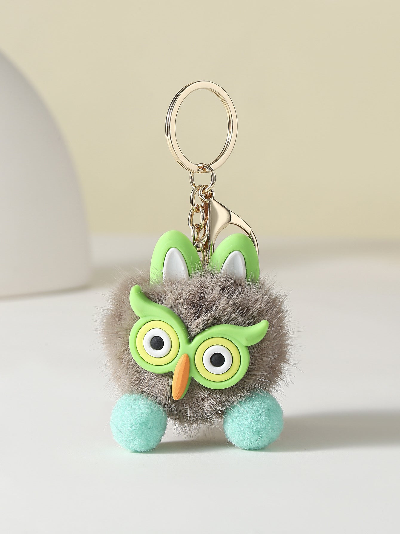 Wholesale Cartoon Plush Owl Keychain