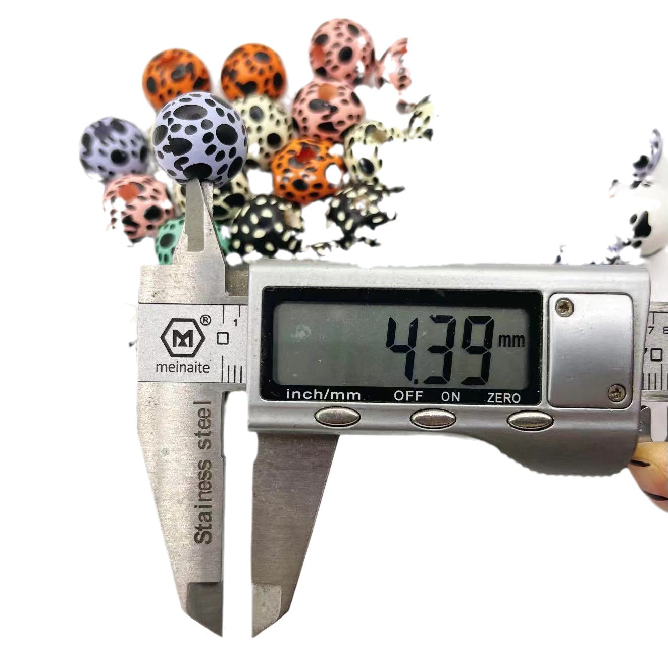 Wholesale 50PCS/PACK Bear Paw Cat Paw Printed Wooden Beads