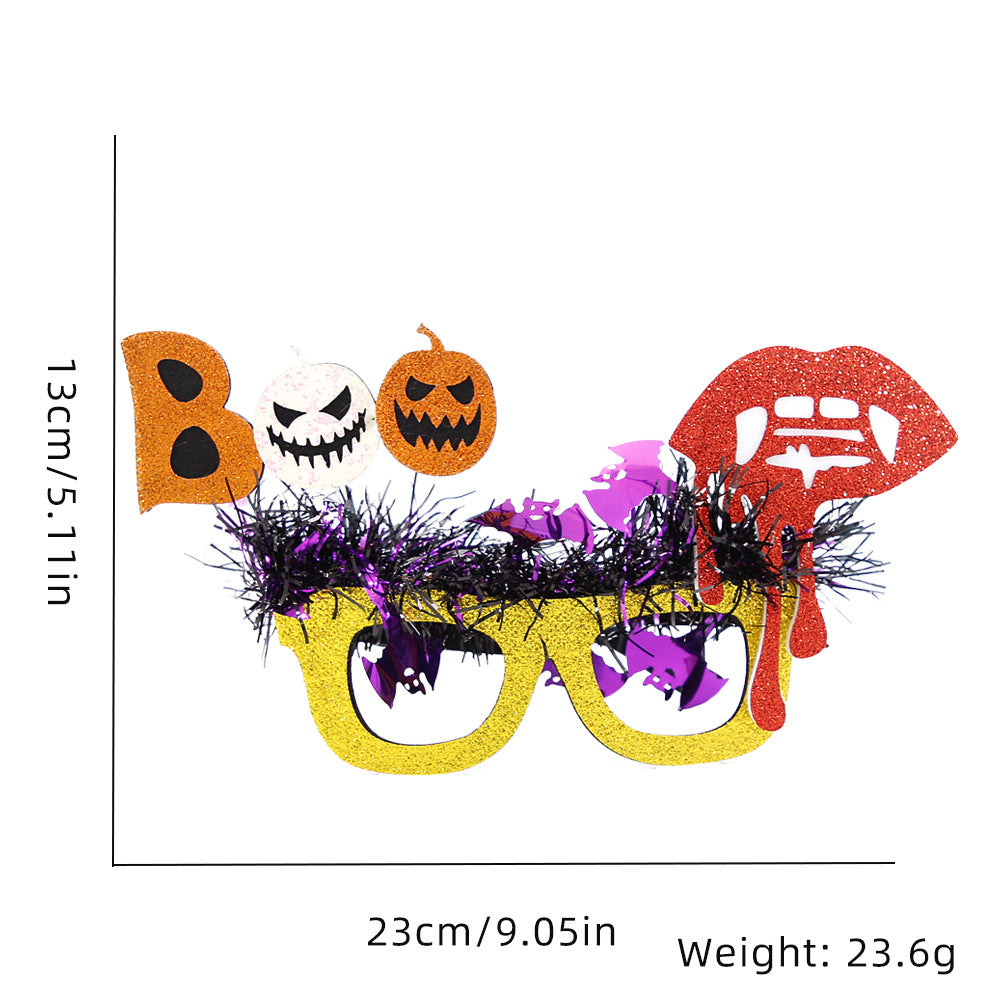 Wholesale Halloween Party Masquerade Dress Up Props Glasses