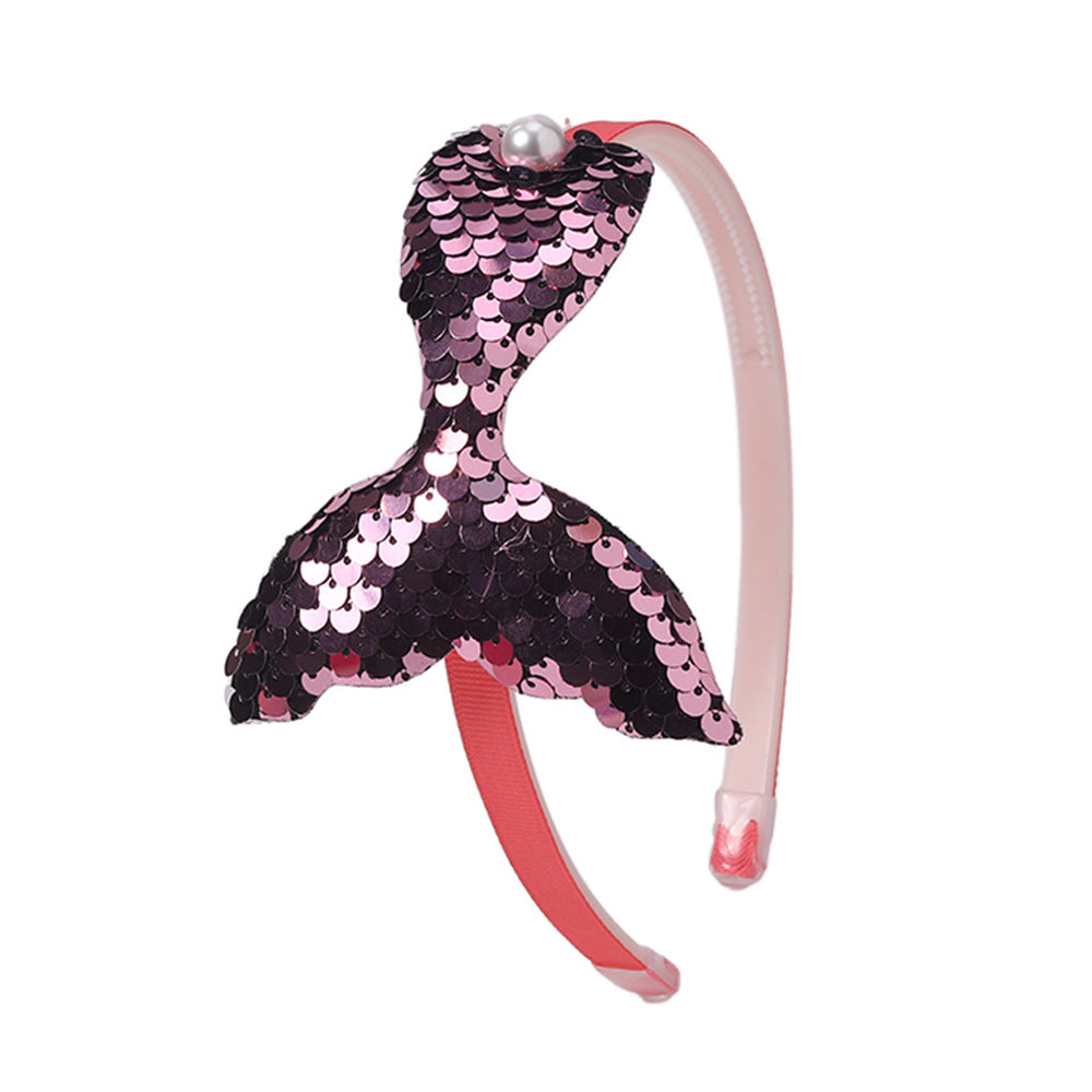 Wholesale Wholesale Sequin Mermaid Headband