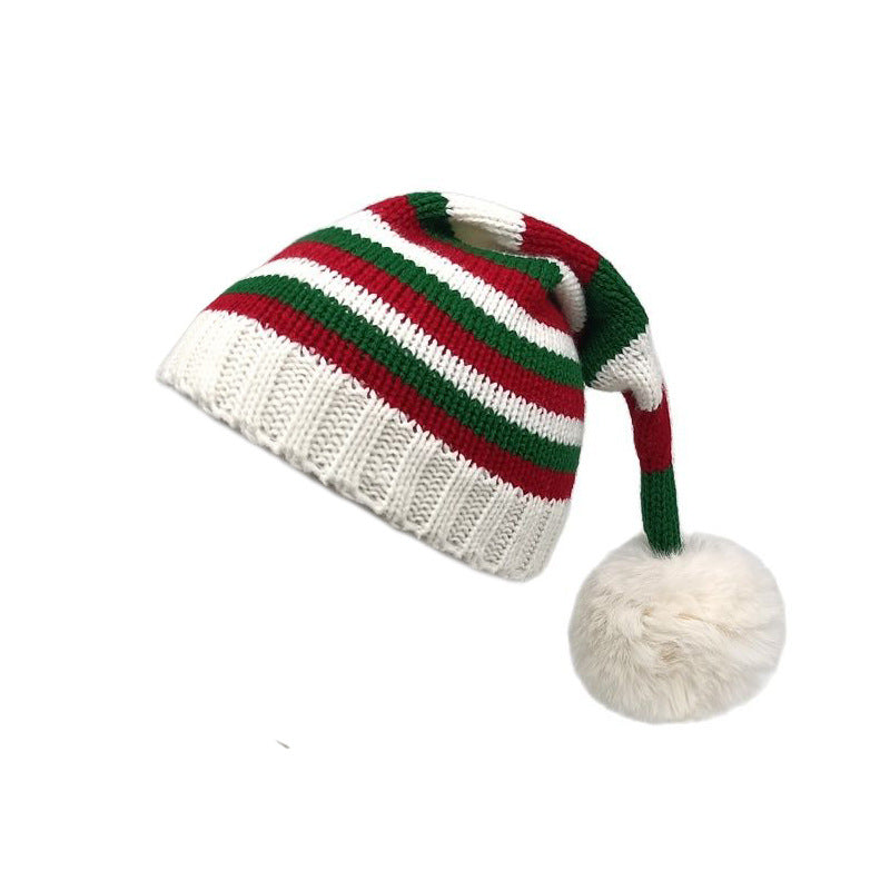 Wholesale Christmas Adult Children Parent-child Acrylic Thick Knitted Beanie