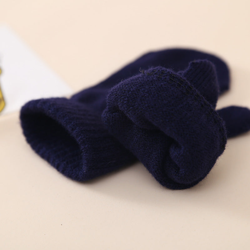 Wholesale 3-20 Months Baby Winter Woolen Hat Scarf Gloves Set