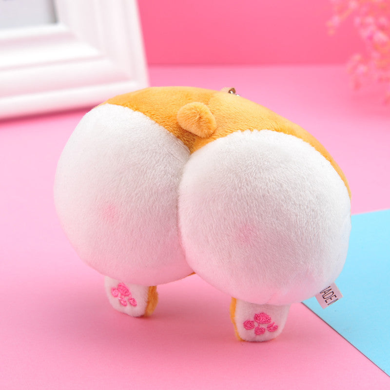 Wholesale Cow Keji Butt Plush Toy Pendant Keychain