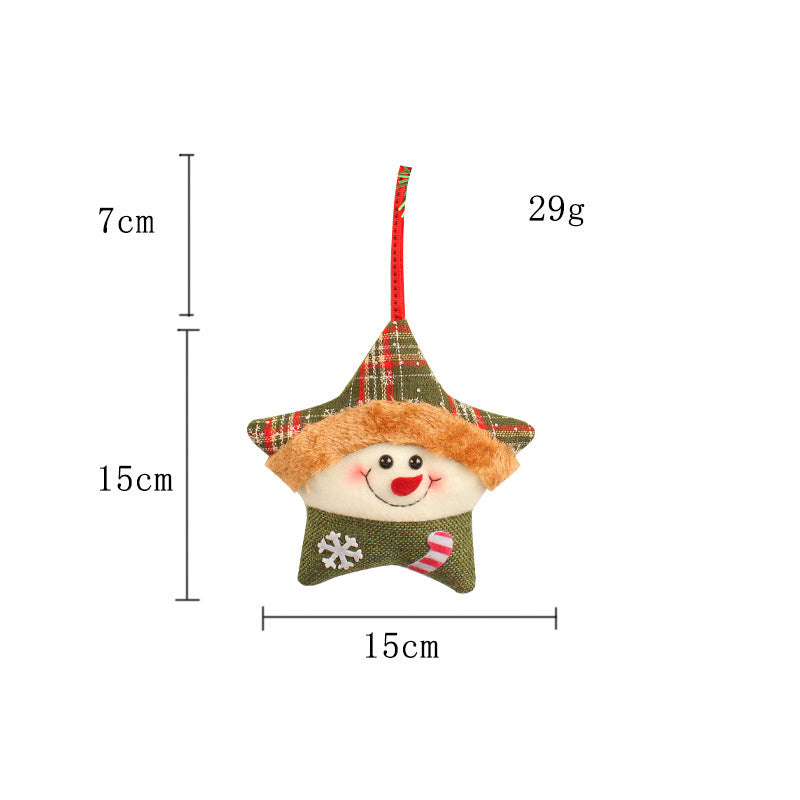 Wholesale Christmas Santa Elk Christmas Tree Decoration