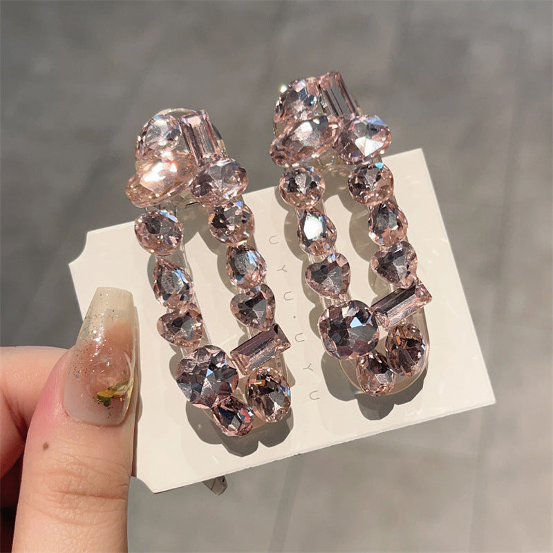 Wholesale Acrylic Diamond Hair Clip