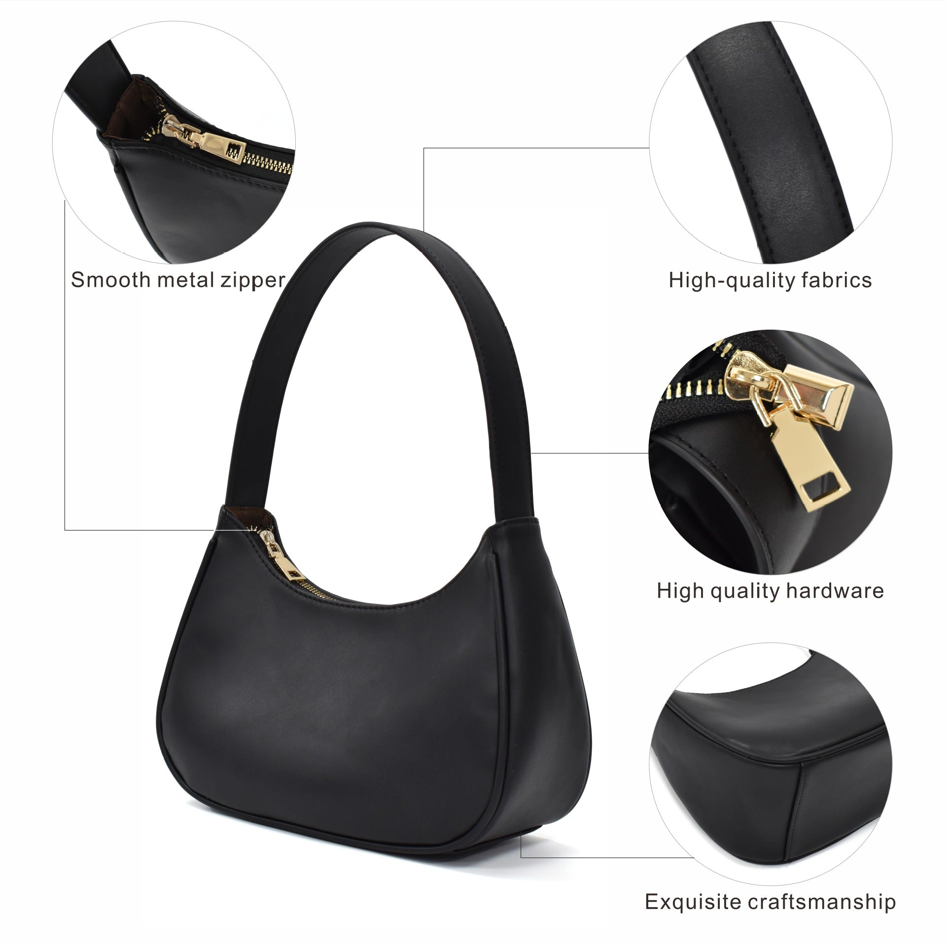 Wholesale Underarm Fashion Tote Hobo Shoulder Bag
