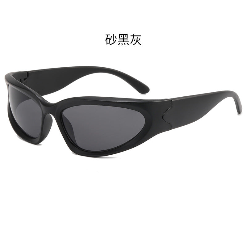 Wholesale Cycling Sunglasses Steampunk Small Frame Sunglasses