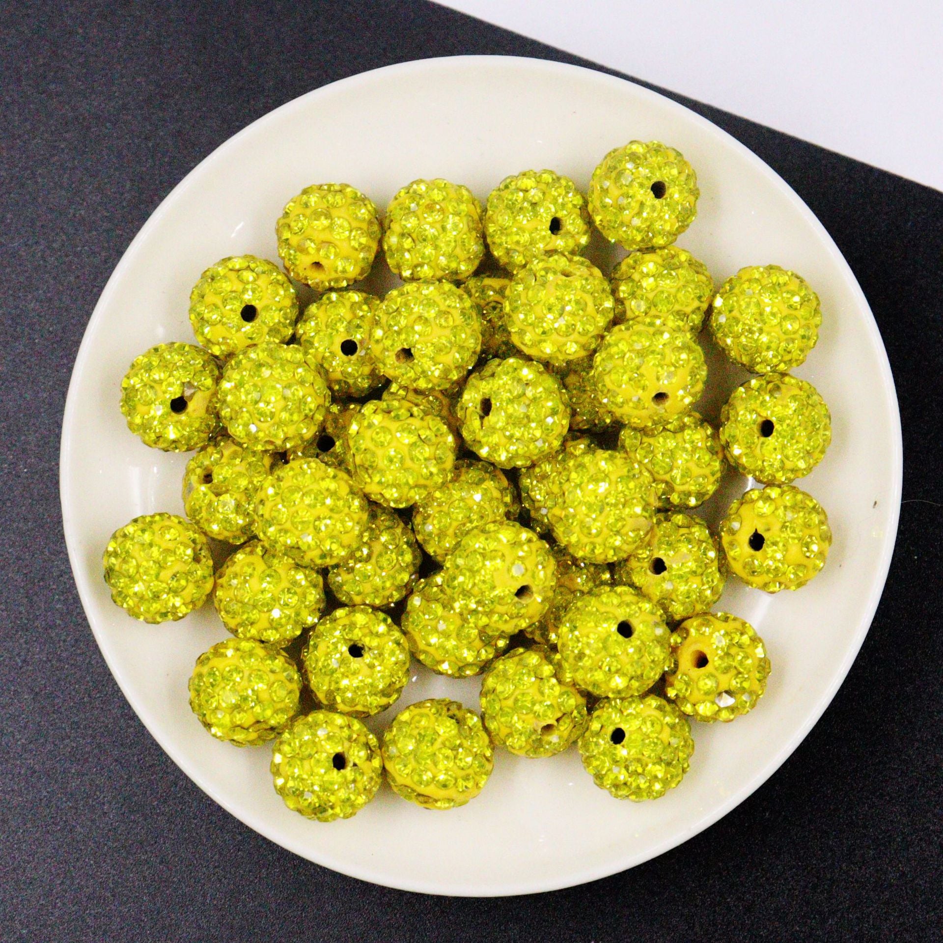 Wholesale 100pcs 8mm-12mm  Diamond Balls Handmade Diy Beads