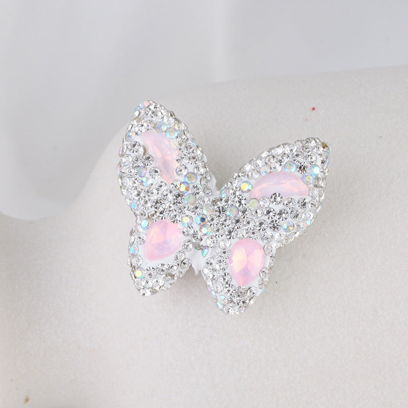 Wholesale DIY Colorful Butterfly Soft Clay Diamond Balls
