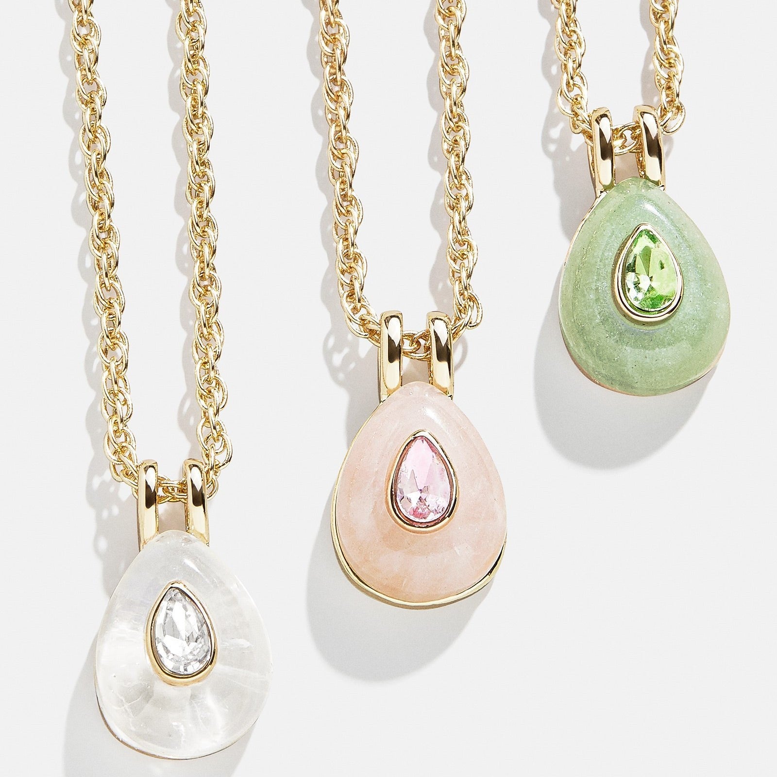 Wholesale Twelve Birthday Stone Colored Zircon Necklace