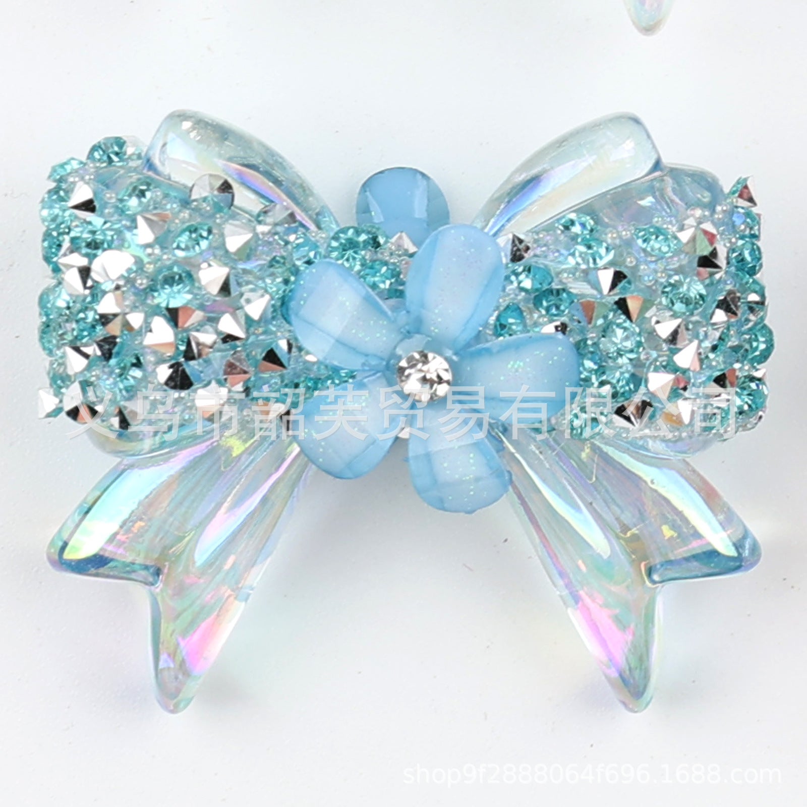 Wholesale 10pcs bowknot cherry blossom Acrylic Beads