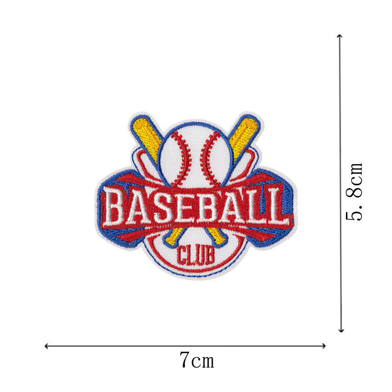 Wholesale Bow Cartoon Baseball DIY Patches