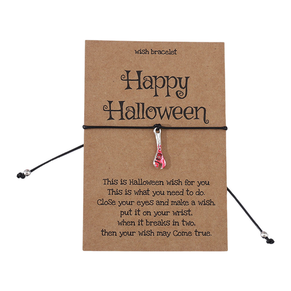 Wholesale  series bloody tool teeth skull bracelet