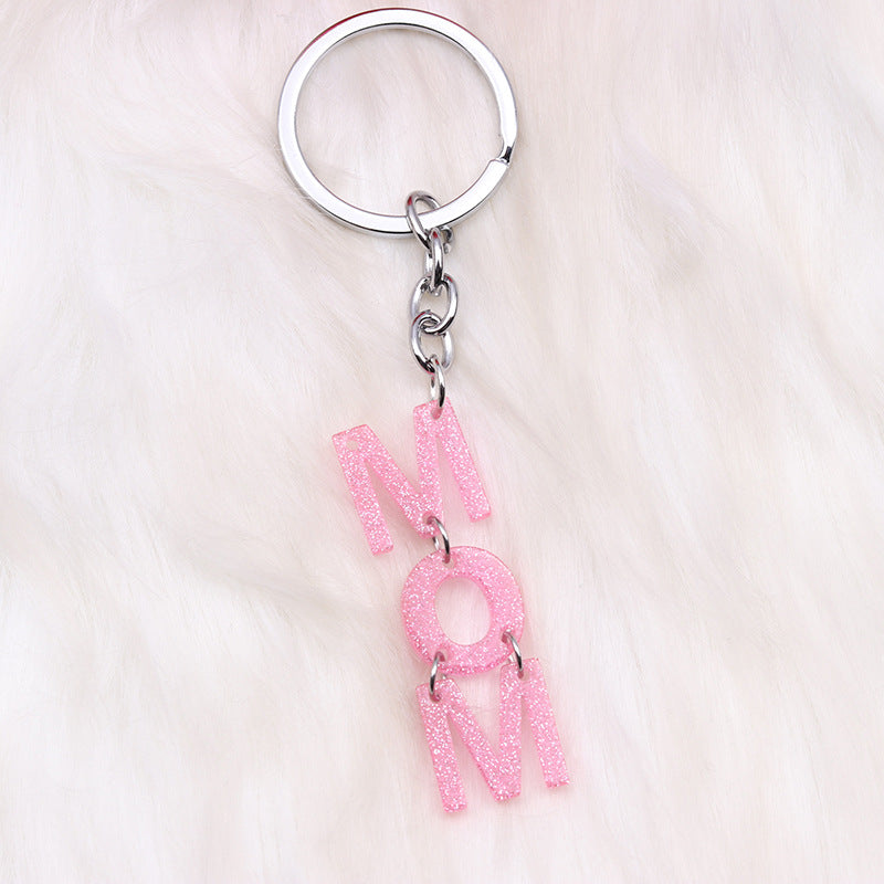 Wholesale Mother's Day Love Acrylic Keychains