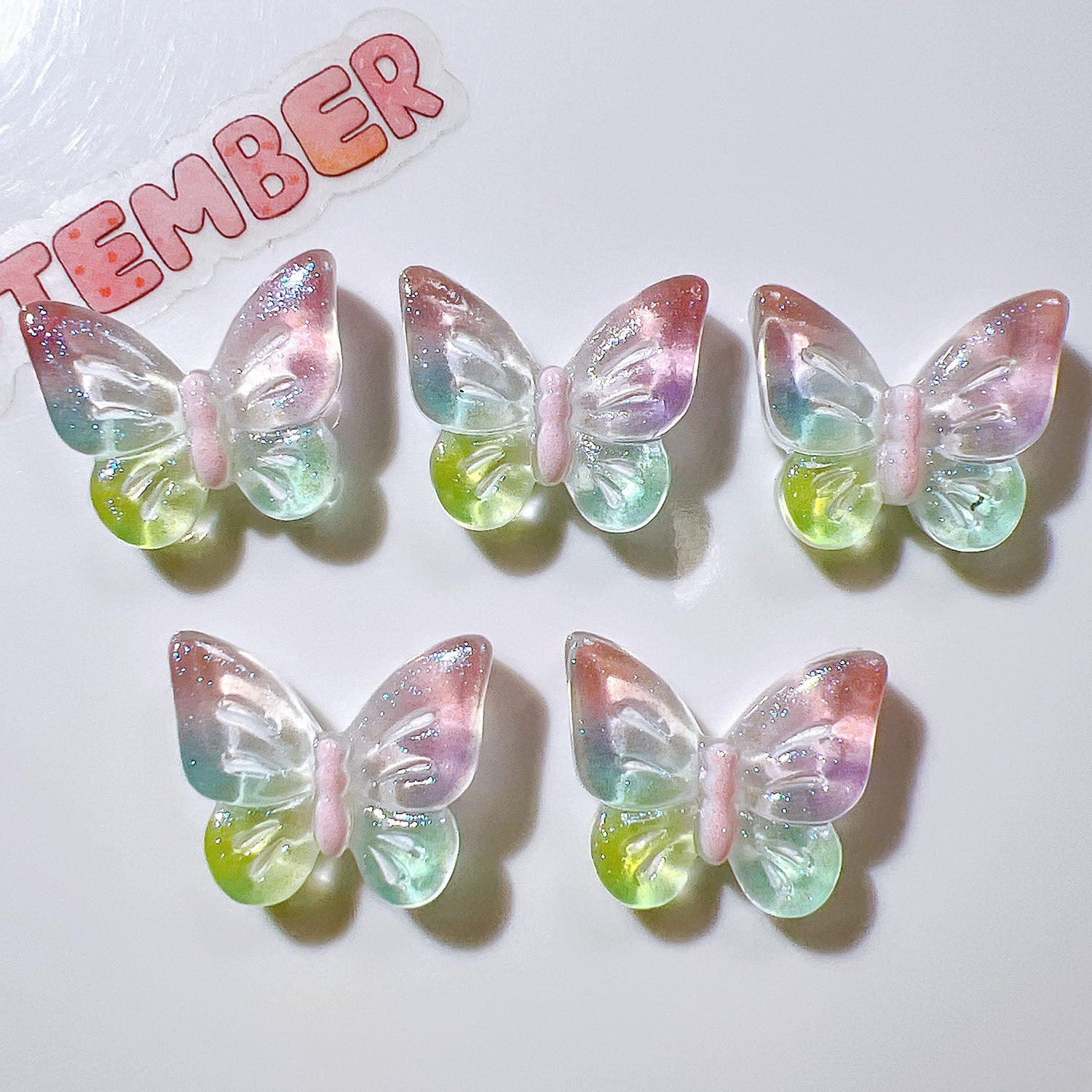 Wholesale 20pcs/pack Resin accessories DIY accessories cream glue hair accessories