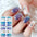 CWholesale 5D Imitation Diamond Nail Sticker Baking Free Gel Christmas Snowflake Elk Nail Sticker DIY Nail Stickers