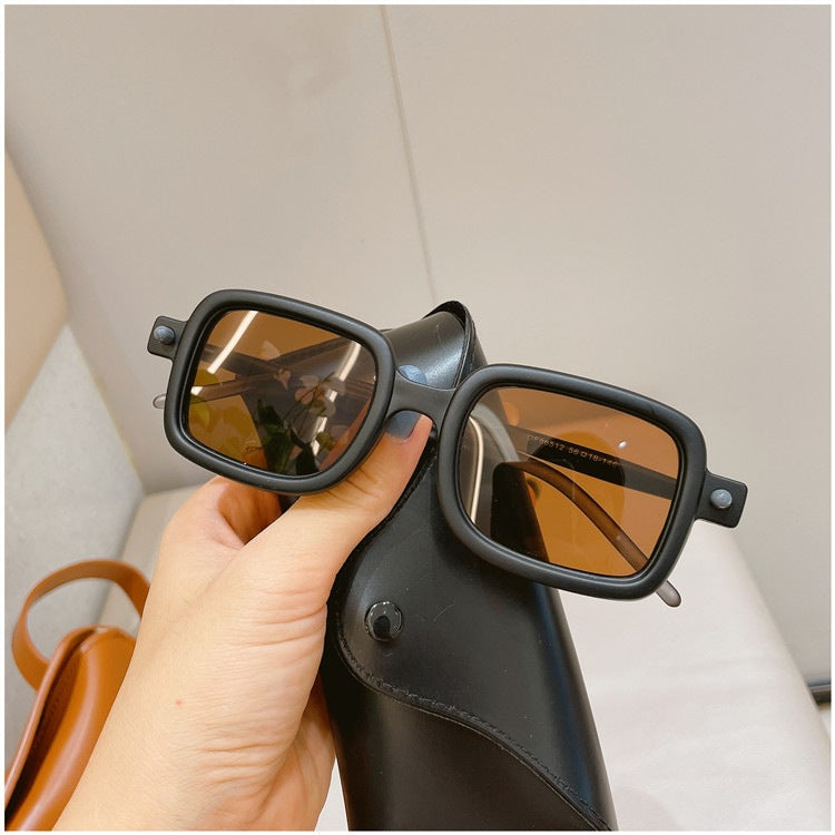 Wholesale Small Square Frame UV Protection PC Sunglasses