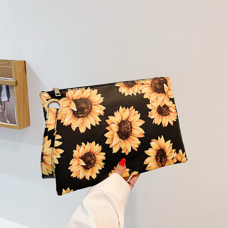 Wholesale Western Aztec Printed Envelope PU Handbag