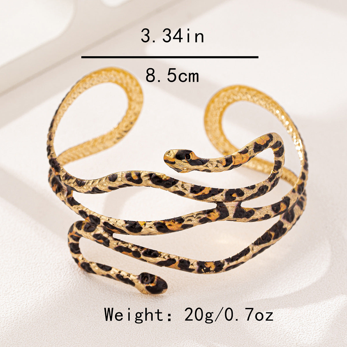 Wholesale Metal Leopard Irregular Snake Arm Ring ultiple Occasions