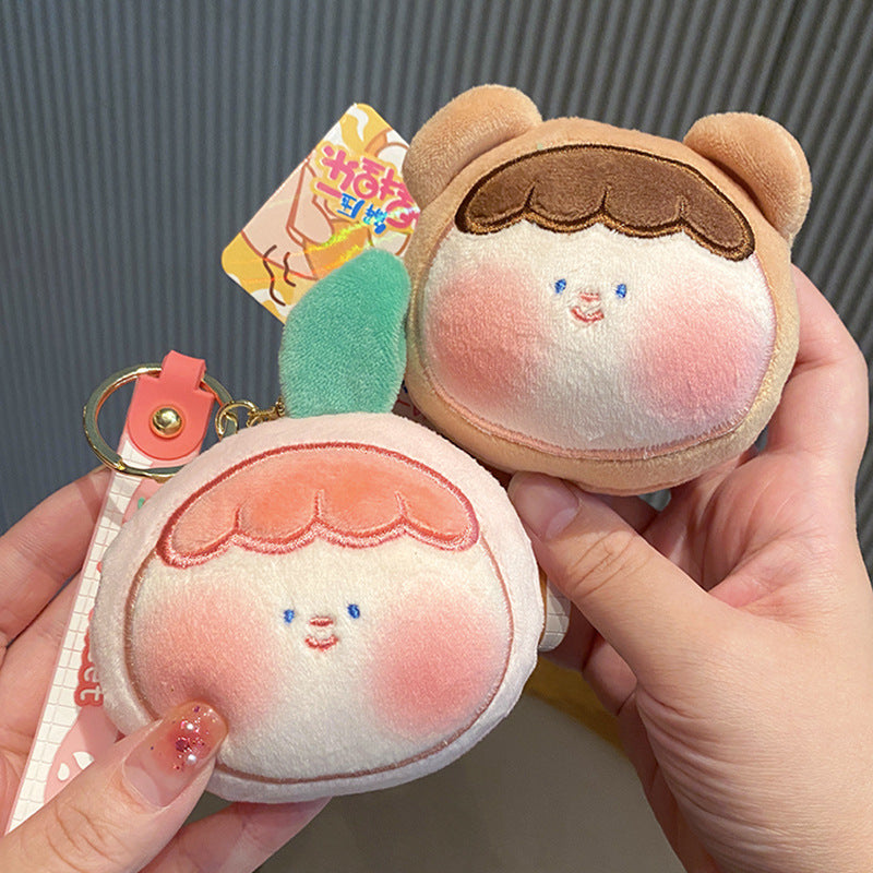 Wholesale Decompression and Pinching of Le Plush Keychains