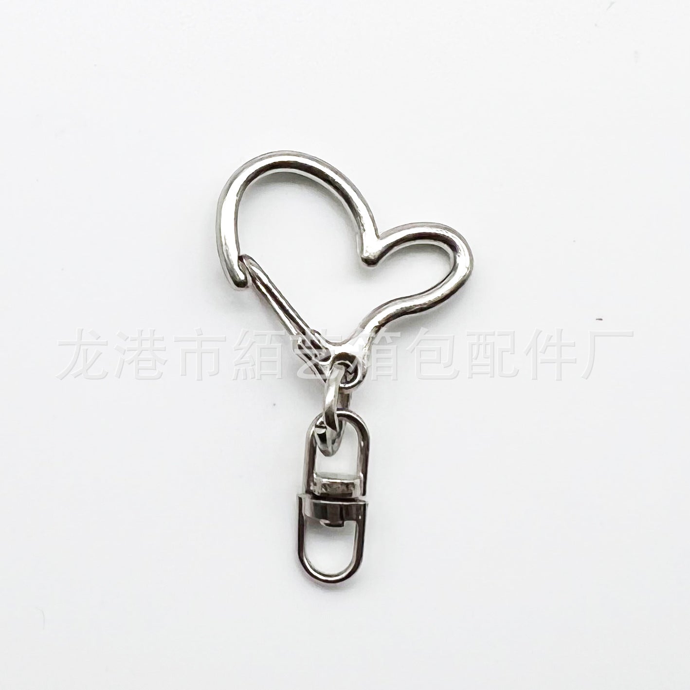 Metal DIY Five-pointed Star Clip Keychain
