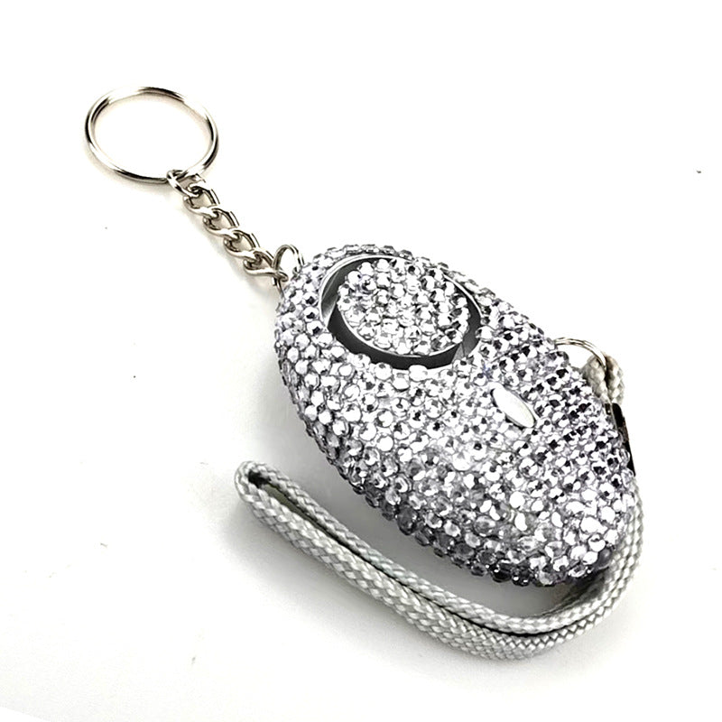 Wholesale Multifunctional Diamond Encrusted Plastic Keychain