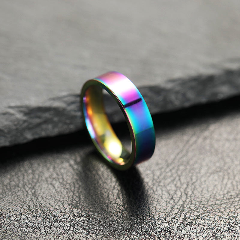 Wholesale Stainless steel ring shiny ring
