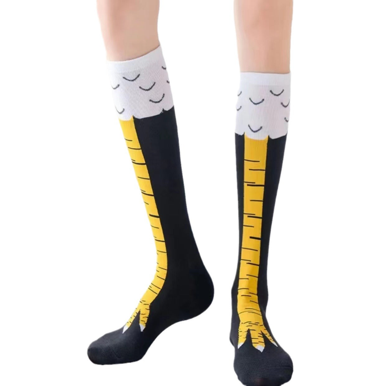 Wholesale 10pcs Chicken claw socks funny Socks Socks Valentine's Day birthday gift ostrich mid-calf ins long