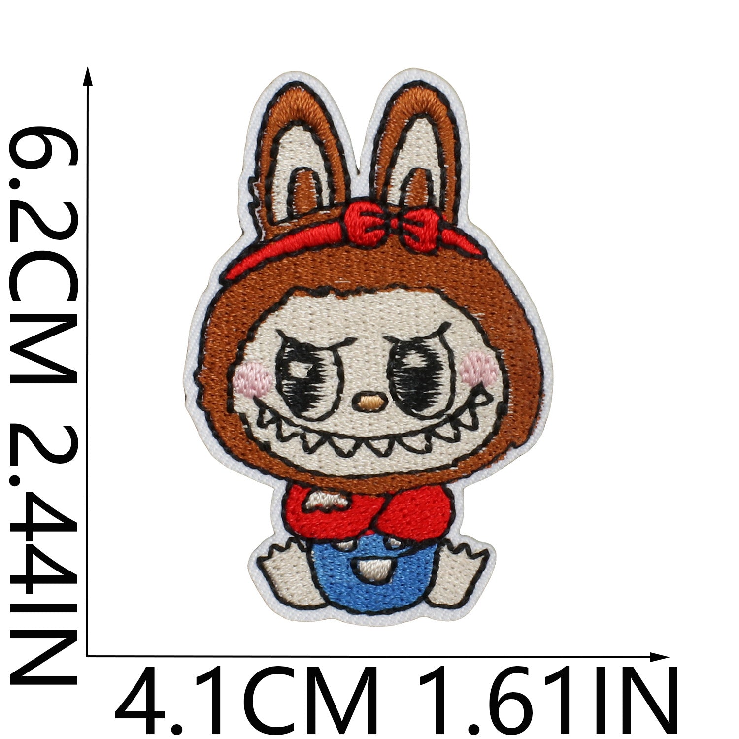 Wholesale Cartoon character embroidered fabric patches OLY Exclusive