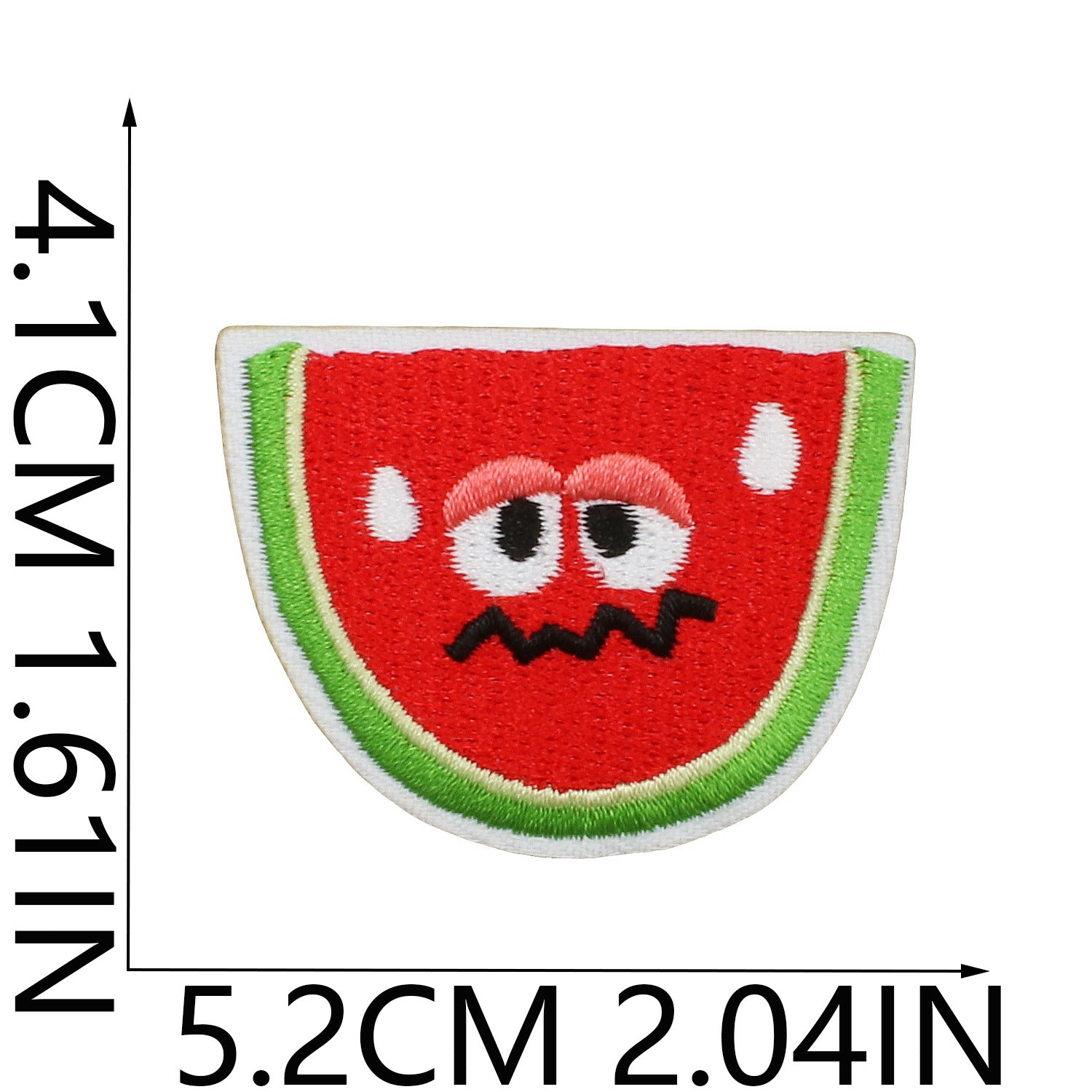 Wholesale Cute Orange Banana Embroidered Fruit Patches For Clothing DIY Accessory