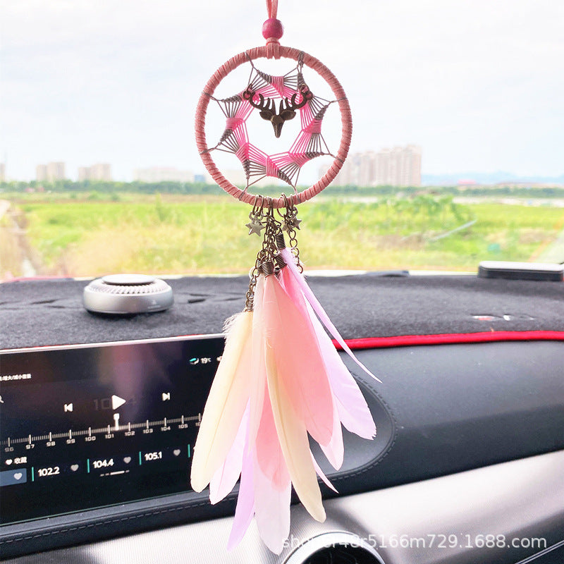 Wholesale Feather Car Accessories Dream Catcher