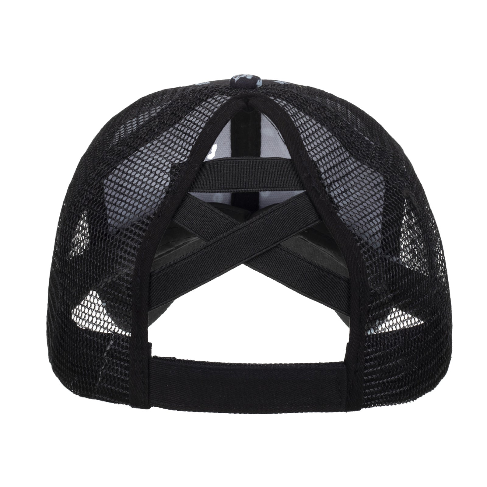 Wholesale Black printed cross baseball cap
