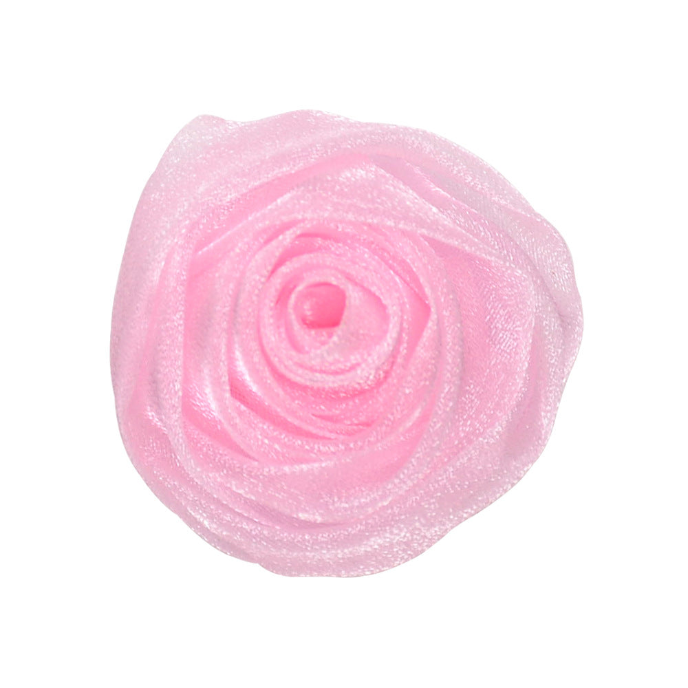 Wholesale Organza Three-dimensional Rosebud DIY Accessories