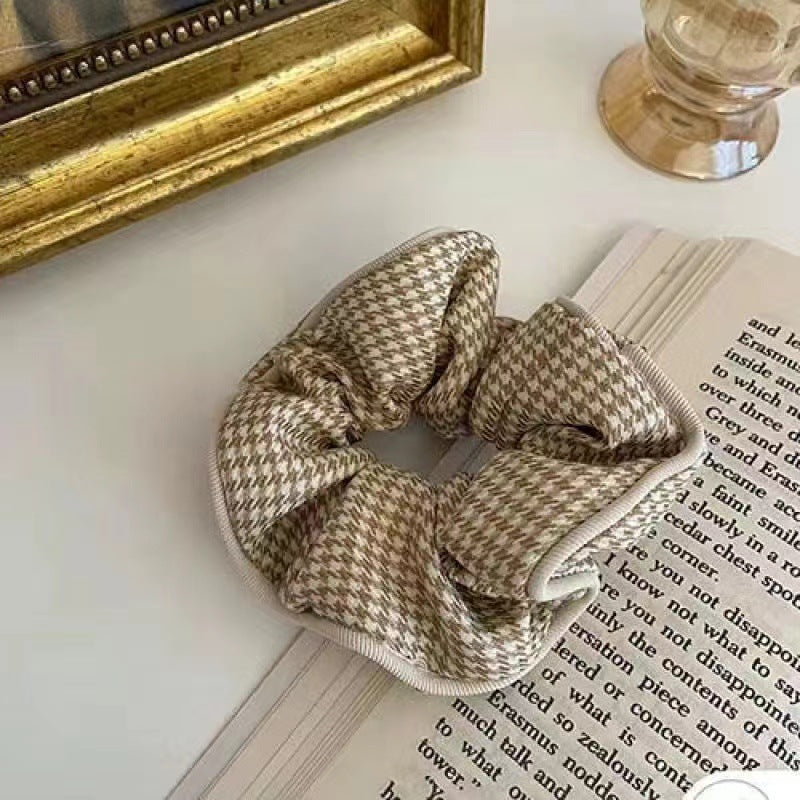 Wholesale Autumn and Winter milk brown Women's New Simple Head Rope Sweet Hair Accessories