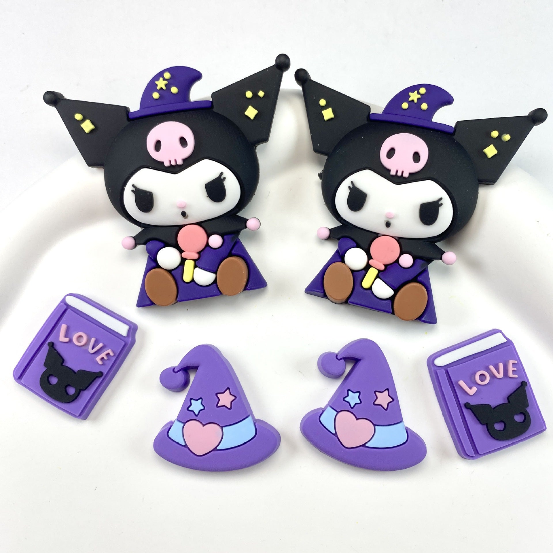 Wholesale Cute Cartoon Clogs Accessories &  Buckles DIY OLY Exclusive