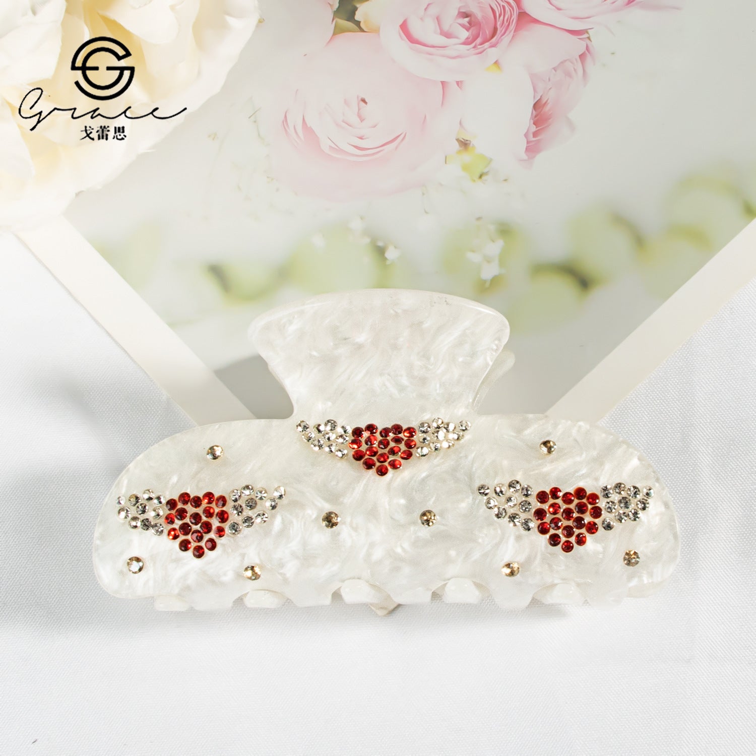 Wholesale Valentine's Day Love Grabber Hair Clips