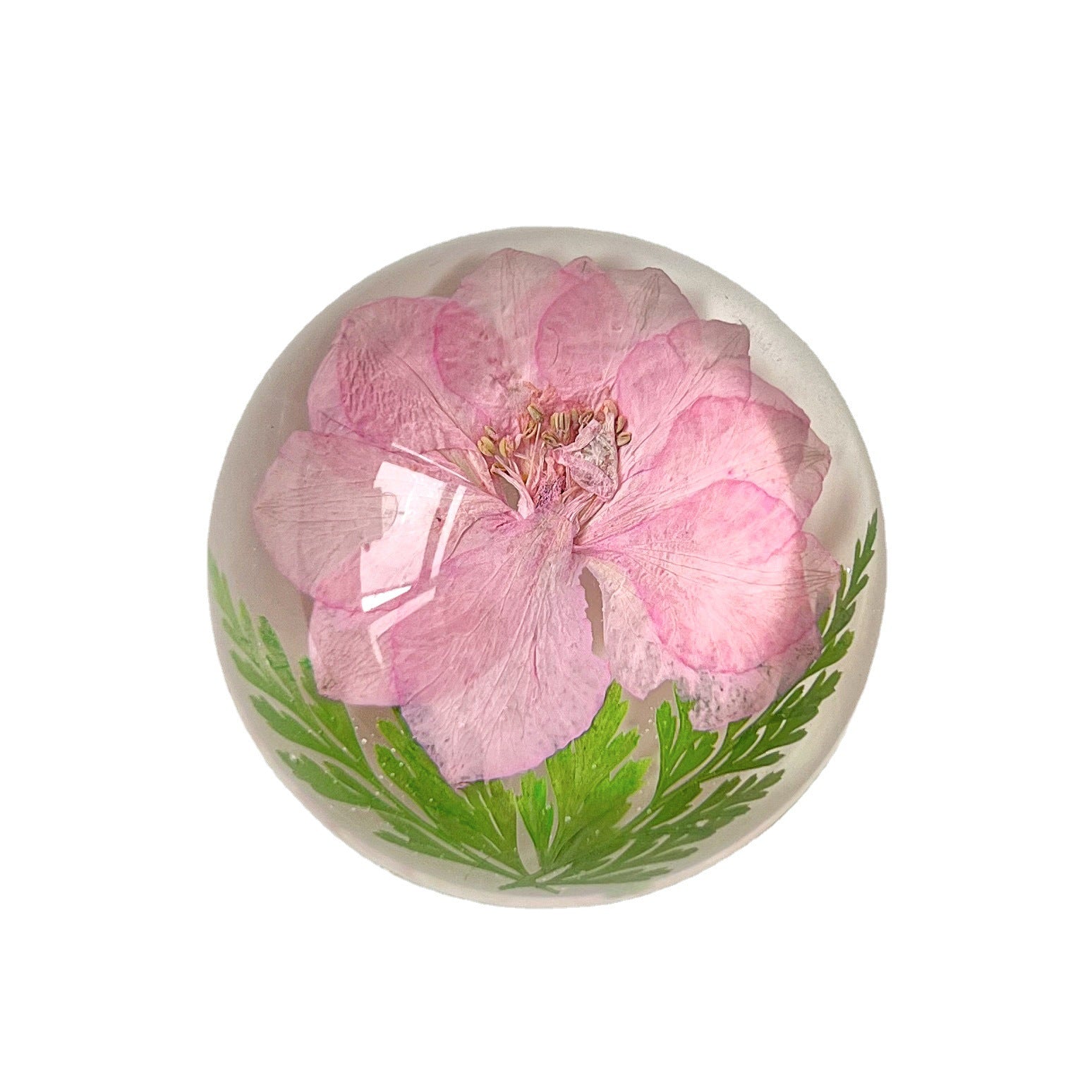 Wholesale 6pcs Creative 47mm Hemisphere Resin Crafts Embossed Ornaments