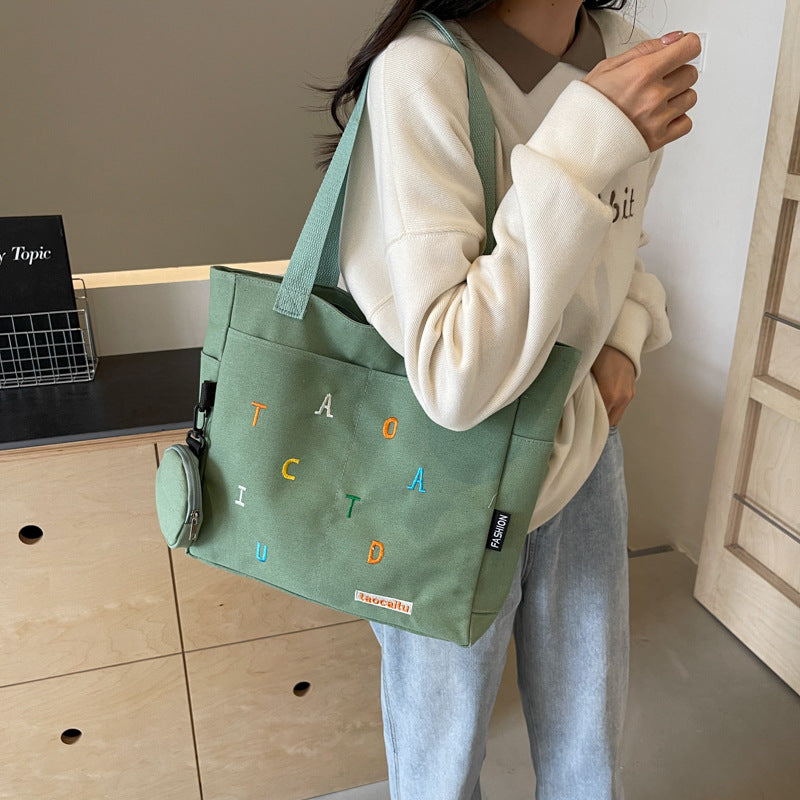 Wholesale New Retro Minimalist Crossbody Large-capacity Fashion Tote Bag