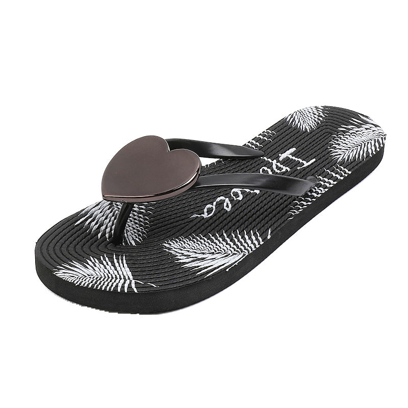 Wholesale Heart Flip Flops