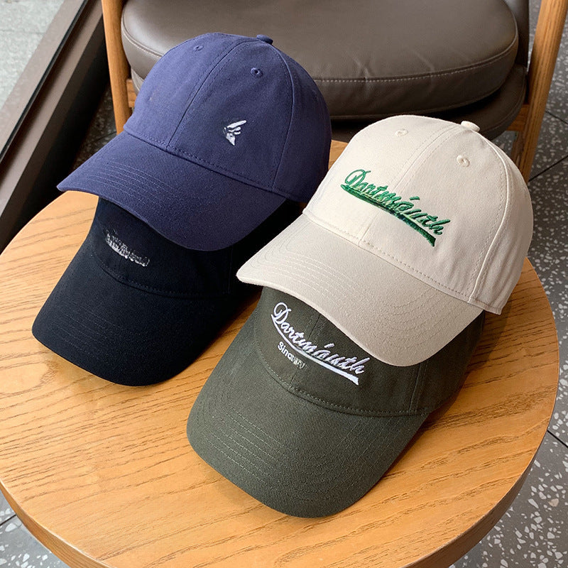 Wholesale Summer Sun Hat Women's Deep Top Big Head Baseball Cap  All-match Showface Small Soft Top Wide Brim