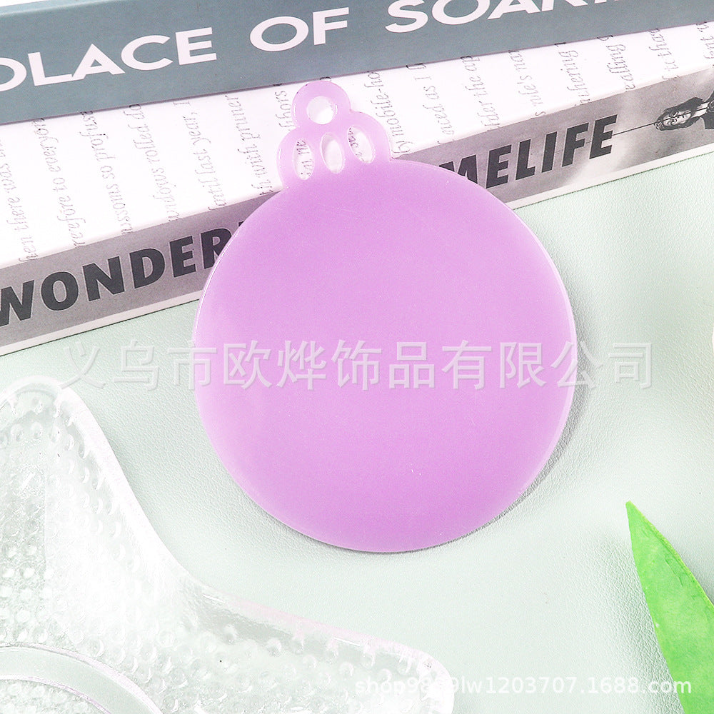 Wholesale 10pcs/ pack Acrylic Christmas Ornaments Decoration DIY Craft Christmas Tree Ornaments Patches