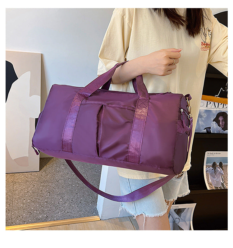 Wholesale Dry and Wet Separation Sports Yoga Fitness Bag Large Capacity Travel Bag