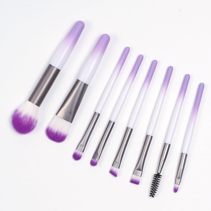 Wholesale 8pcs Soft Bristle Mini Matte Makeup Brush Set